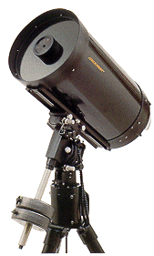 Our 14-inches Schmidt-Cassegrain telescope